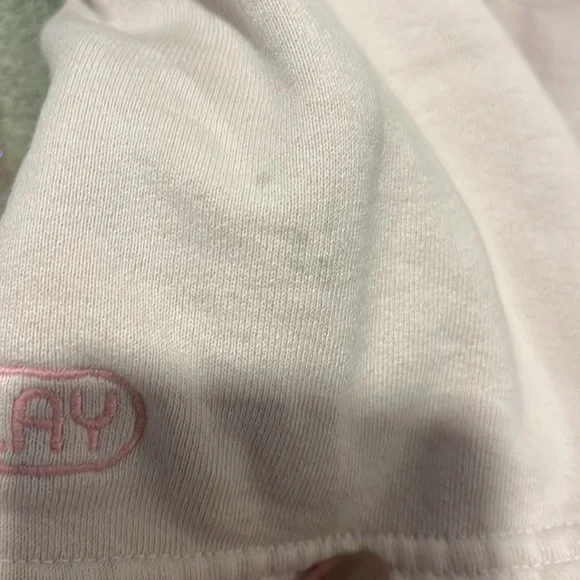 Bala Women's Athletic Shorts and Sweatshirt Set in Light Pink - Picture 4 of 4